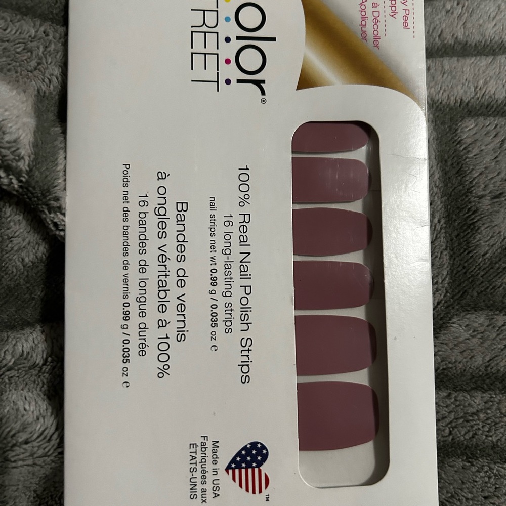 Color Street Nail Polish Strips - Mauve